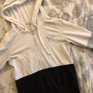 Womens Victoria Secrets Pink Zip-up Hoodie